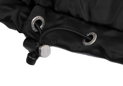 ARMANI EXCHANGE Poly Logo Double Zip Black Size M