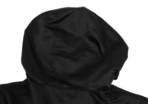 ARMANI EXCHANGE Poly Logo Double Zip Black Size M
