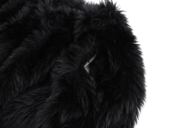 COMME des GARCONS 23AW Faux Fur Volume Skirt Black Size S