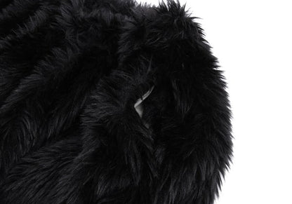 COMME des GARCONS 23AW Faux Fur Volume Skirt Black Size S