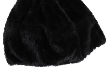 COMME des GARCONS 23AW Faux Fur Volume Skirt Black Size S