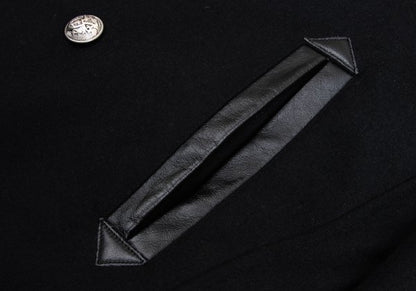 Paul Smith PS Quilted Cashmere Blend P-Coat Black Size L2