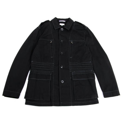 Paul Smith LONDON Cotton Stitch Design Jacket Black Size XL