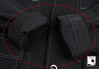 Paul Smith LONDON Cotton Stitch Design Jacket Black Size XL