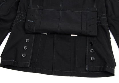 Paul Smith LONDON Cotton Stitch Design Jacket Black Size XL