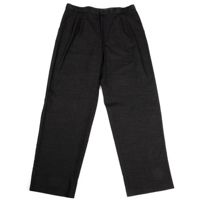 GIANNI VERSACE Wool Blend Pinhead Tapered Pants Size 56