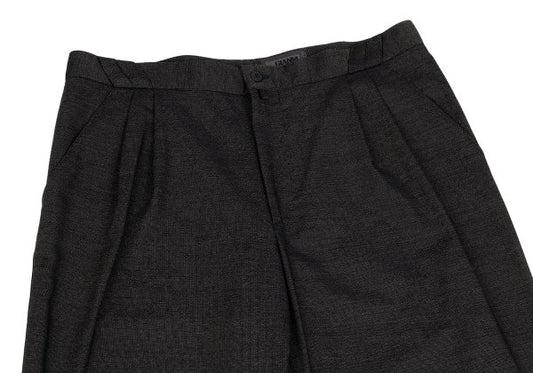 GIANNI VERSACE Wool Blend Pinhead Tapered Pants Size 56