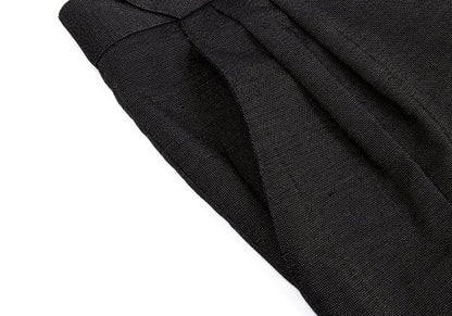 GIANNI VERSACE Wool Blend Pinhead Tapered Pants Size 56