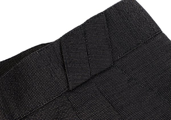 GIANNI VERSACE Wool Blend Pinhead Tapered Pants Size 56