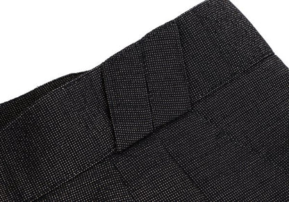 GIANNI VERSACE Wool Blend Pinhead Tapered Pants Size 56