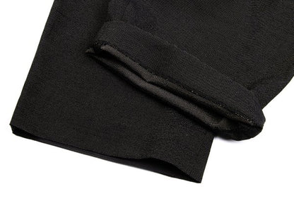GIANNI VERSACE Wool Blend Pinhead Tapered Pants Size 56