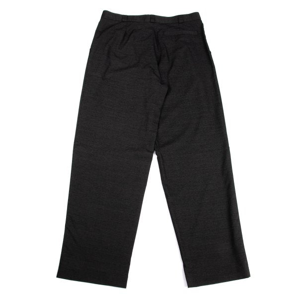 GIANNI VERSACE Wool Blend Pinhead Tapered Pants Size 56