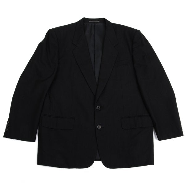 COMME des GARCONS HOMME Black Wool Herringbone Blazer Size M
