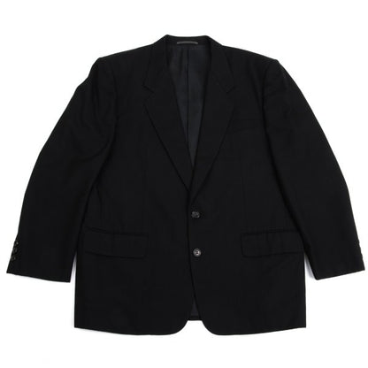 COMME des GARCONS HOMME Black Wool Herringbone Blazer Size M