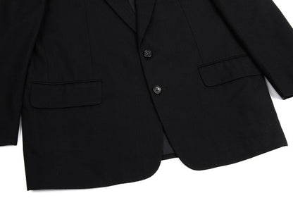 COMME des GARCONS HOMME Black Wool Herringbone Blazer Size M