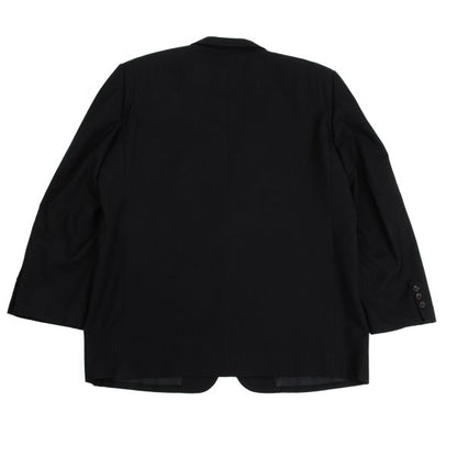 COMME des GARCONS HOMME Black Wool Herringbone Blazer Size M
