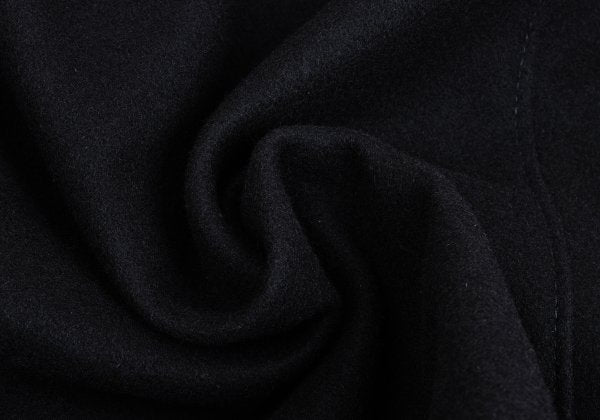 Schott Wool Nylon Patch P-Coat Black Size 38