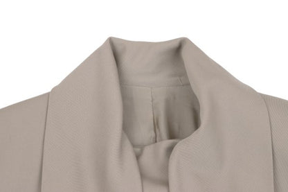 Jean Paul GAULTIER FEMME Wool Double Jacket Beige Size 40
