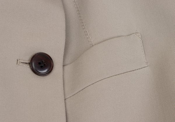 Jean Paul GAULTIER FEMME Wool Double Jacket Beige Size 40