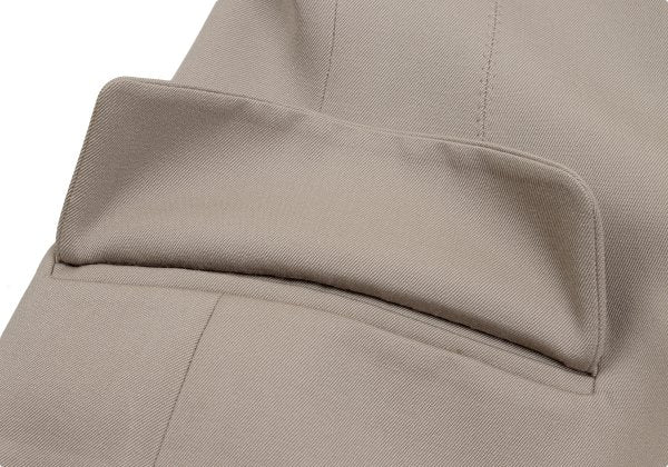 Jean Paul GAULTIER FEMME Wool Double Jacket Beige Size 40