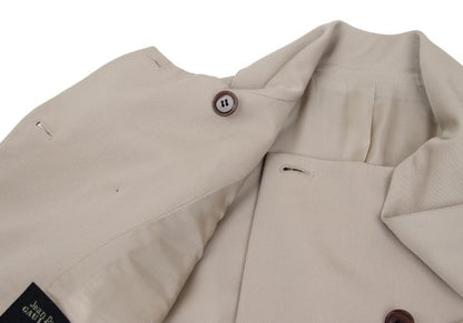 Jean Paul GAULTIER FEMME Wool Double Jacket Beige Size 40