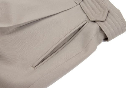 Jean Paul GAULTIER FEMME Wool Tuck Pants Beige Size 40