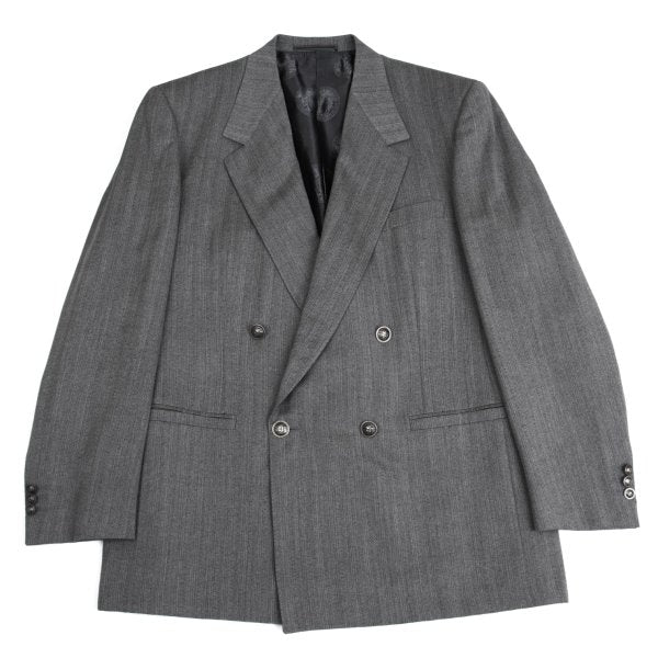 GIANNI VERSACE COUTURE Medusa DB Jacket Gray Size XL