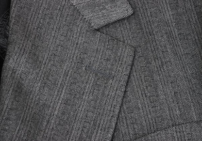 GIANNI VERSACE COUTURE Medusa DB Jacket Gray Size XL
