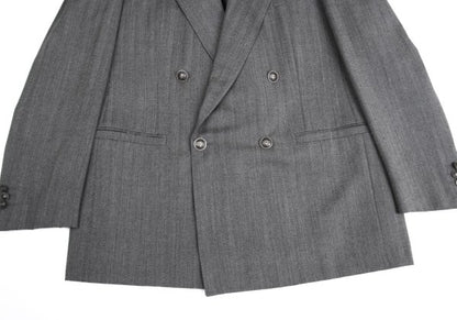 GIANNI VERSACE COUTURE Medusa DB Jacket Gray Size XL