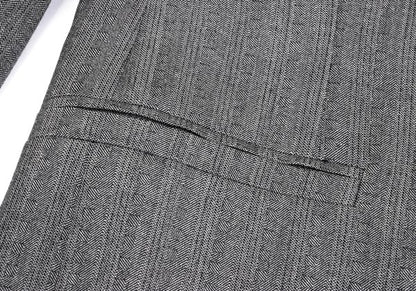 GIANNI VERSACE COUTURE Medusa DB Jacket Gray Size XL