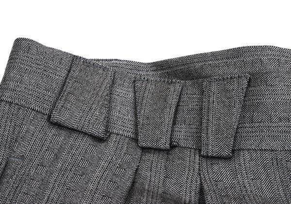 GIANNI VERSACE COUTURE Wool 2-Tuck Pants Gray Size XL