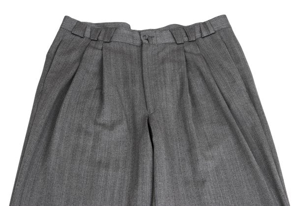GIANNI VERSACE COUTURE Wool Medusa Button Suit Gray Size XL