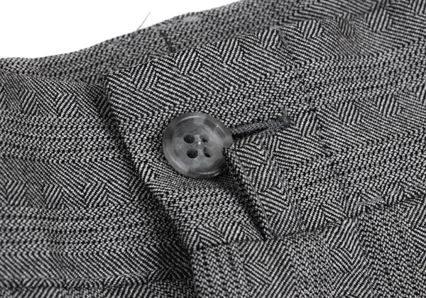 GIANNI VERSACE COUTURE Wool Medusa Button Suit Gray Size XL