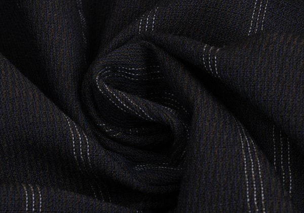 GIANNI VERSACE COUTURE Wool Blend Stripe Jacket Navy Size XL