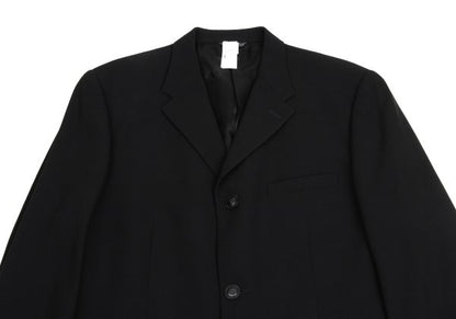 GIANNI VERSACE Wool Medusa Button 3B Jacket Black Size 54