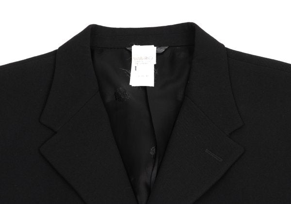 GIANNI VERSACE Wool Medusa Button 3B Jacket Black Size 54