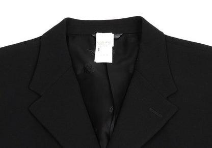 GIANNI VERSACE Wool Medusa Button 3B Jacket Black Size 54
