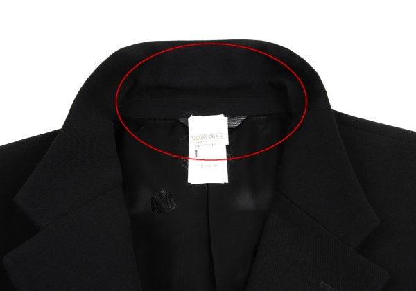 GIANNI VERSACE Wool Medusa Button 3B Jacket Black Size 54