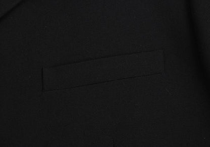 GIANNI VERSACE Wool Medusa Button 3B Jacket Black Size 54