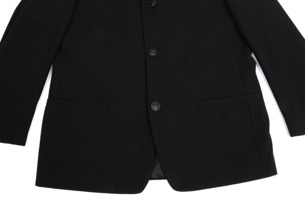 GIANNI VERSACE Wool Medusa Button 3B Jacket Black Size 54