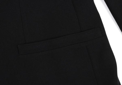 GIANNI VERSACE Wool Medusa Button 3B Jacket Black Size 54