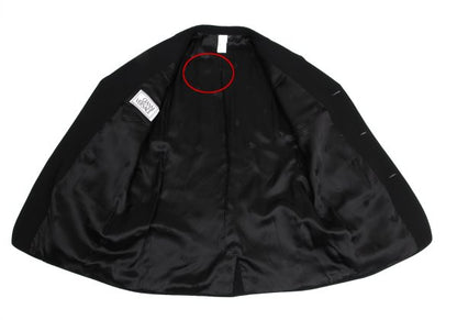GIANNI VERSACE Wool Medusa Button 3B Jacket Black Size 54
