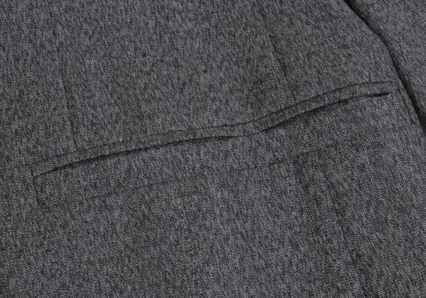 GIANNI VERSACE COUTURE Wool Double Jacket Gray Size XL