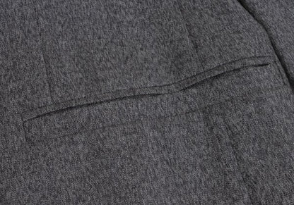 GIANNI VERSACE COUTURE Wool Double Jacket Gray Size XL