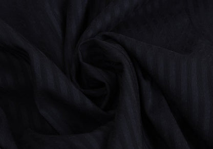 GIANNI VERSACE Wool Silk Shadow Stripe Jacket Navy Size 54