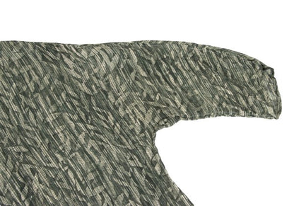 JURGEN LEHL Babaghuri Silk Linen Woven Dress Green Size M