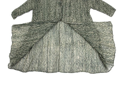 JURGEN LEHL Babaghuri Silk Linen Woven Dress Green Size M