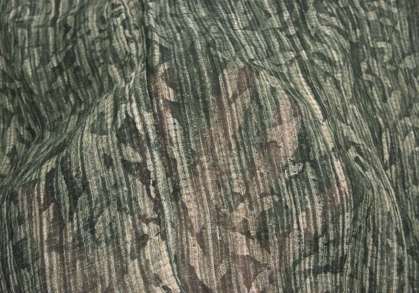 JURGEN LEHL Babaghuri Silk Linen Woven Dress Green Size M
