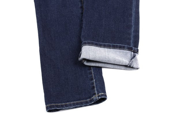 NON NO Animal Embroidered Slim Jeans Indigo Blue Size S