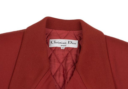 Christian Dior SPORTS Wool Quilted Double Jacket Size M